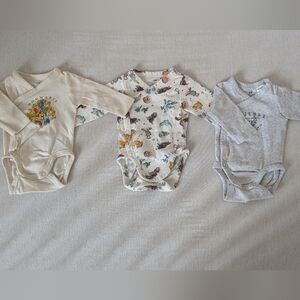 Newborn - Harry Potter Hogwarts and Friends Themed Baby Onesies Set H&M
